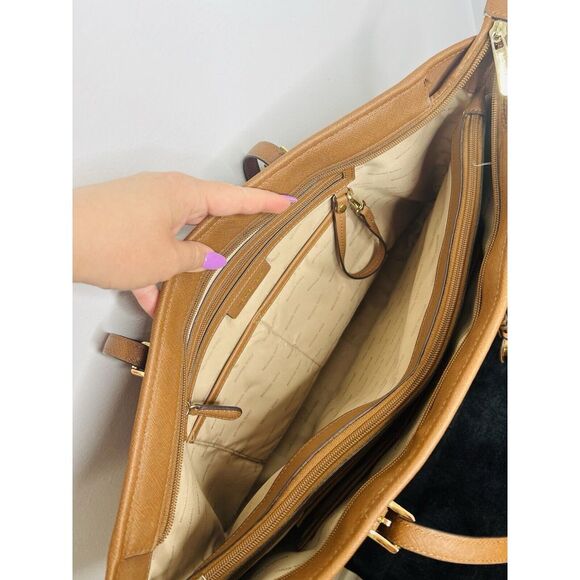 Michael Kors Womens Large Brown Tote Bag/Shoulder Bag‎ - Picture 12 of 14